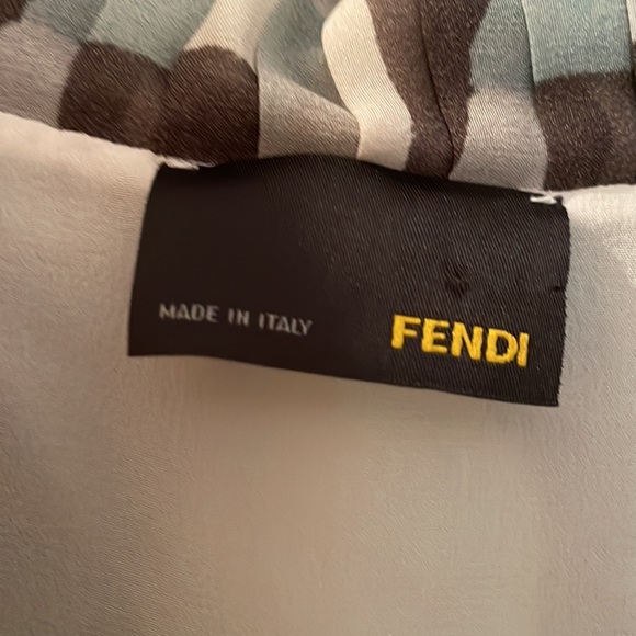 FENDI Sleeveless Silk Dress Size 40 - Picture 12 of 14